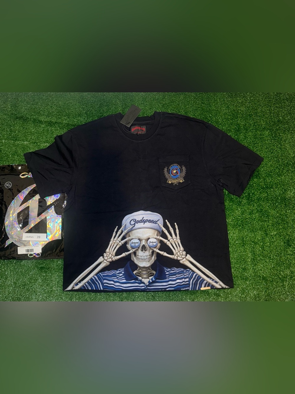 Godspeed Golf Days Pocket Tee